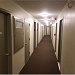 Hinman House typical resident floor corridor 2022
